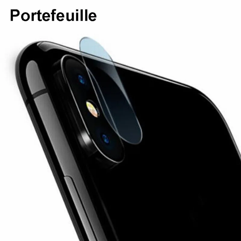 Защитный чехол для объектива камеры из закаленного стекла Apple iPhone 7 Plus 8 XS Max X XR 6 6S