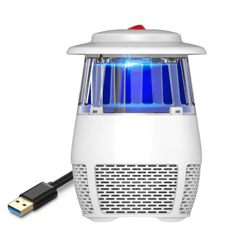 Убить борьба с вредителями анти ловушка комаров убийца лампа USB светодиодный