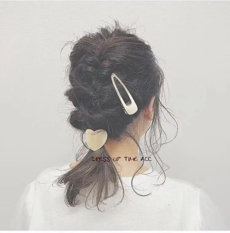Ins корейские аксессуары для волос для девочек, женские металлические эластичные резинки с завязками для волос, кольцо-повязка для волос, резинки для волос, Mujer