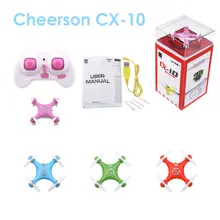 Dwi Dowellin Mini Drone Cheerson CX-10 Remote Control RC Quadcopter Nano RC Helicopter Hot Toys Gift For Children