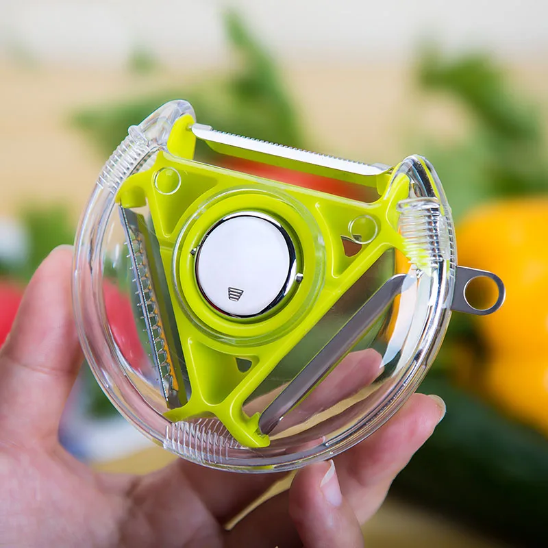 Vegetable and fruit peeler Peeling machine Slicer Potato carrot ginger grater Three in one function Kitchen tools apple cutter