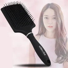Подушка безопасности массаж гребень щетка для волос Антистатические против выпадения волос Здоровье гребень Расческа парикмахерской Styling Инструмент#831