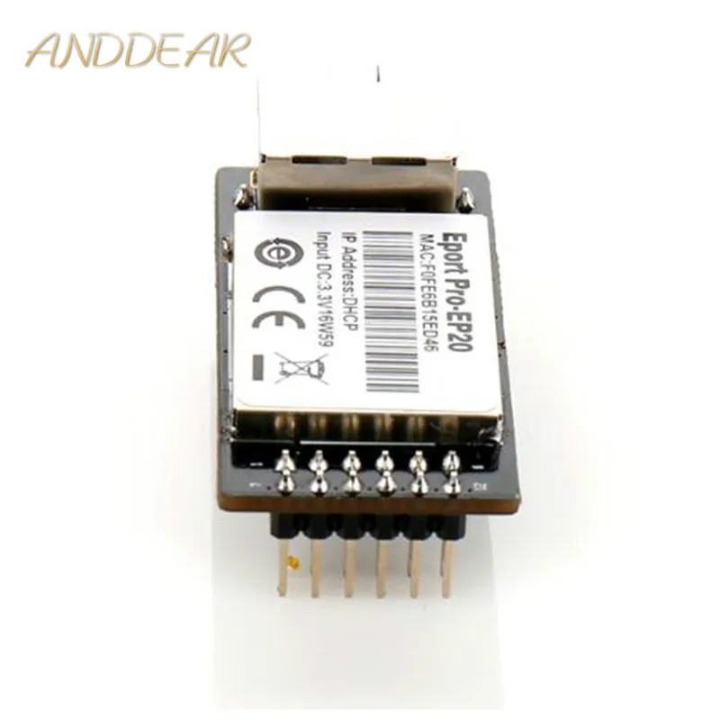 Wifi module Eport Pro-EP20 Linux Network Server Port TTL Serial to Ethernet Embedded Module DHCP 3.3V TCP IP Telnet | Компьютеры и