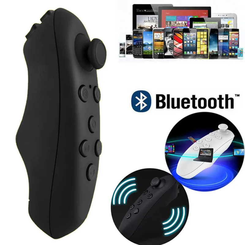 

Wireless Bluetooth VR-BOX Remote Control Gamepad For iPhone Samsung Android IOS