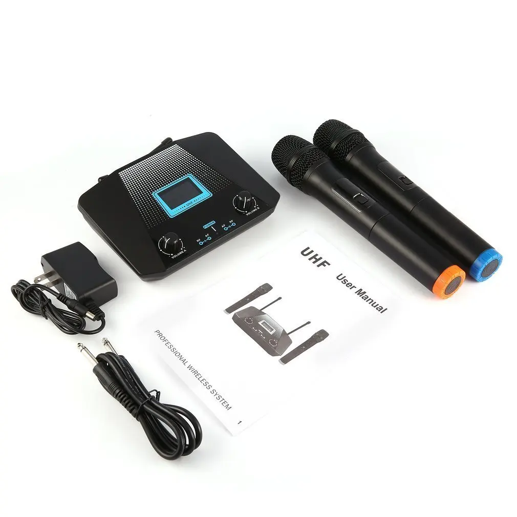 

Professional Vocal Set Wireless Microphone System with Audio Reference Companding for Crystal-clear Sound L-803