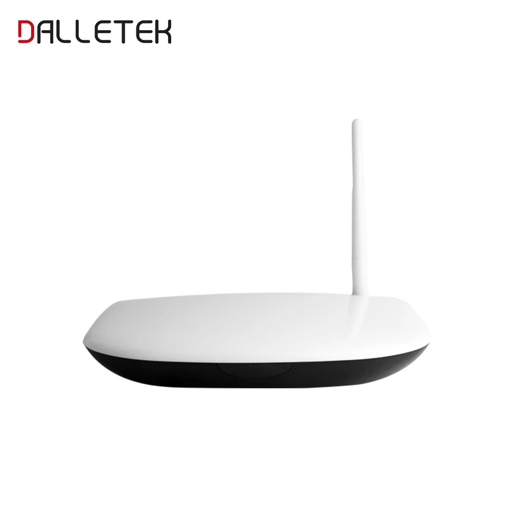 Dalletek ТВ четырехъядерный 1 г ОЗУ 8 г ПЗУ Смарт Android 7,1 ТВ-бокс набор Топ Full HD 1080P поддерживает DLNA 3D Встроенный Wi-Fi 4K видео аудио