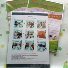 10 листов из бумага для наклейки с водной горкой для струйной печати в ясно A3 формат