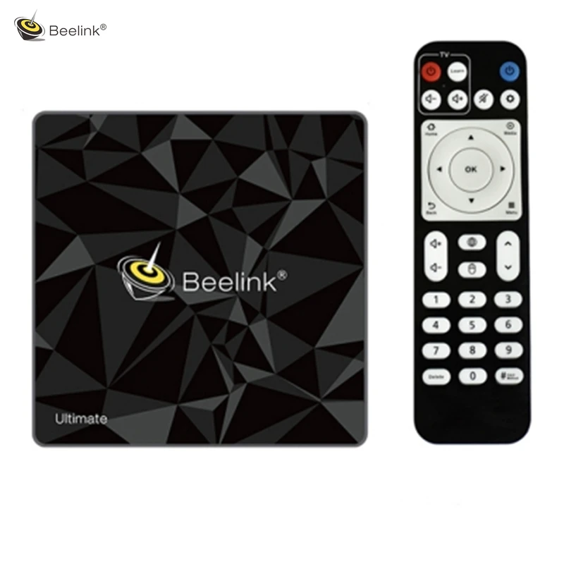 Beelink GT1 Ultimate tv Box Amlogic S912 Восьмиядерный процессор телеприставка медиаплеер Android 7 1