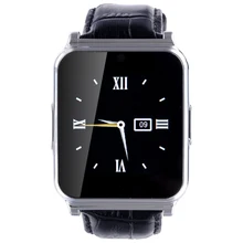 Neue W90 Bluetooth Smart Uhr mit sim-karte Luxus Leder Smartwatch Ritter Full View HD Bildschirm für IOS Android Handys