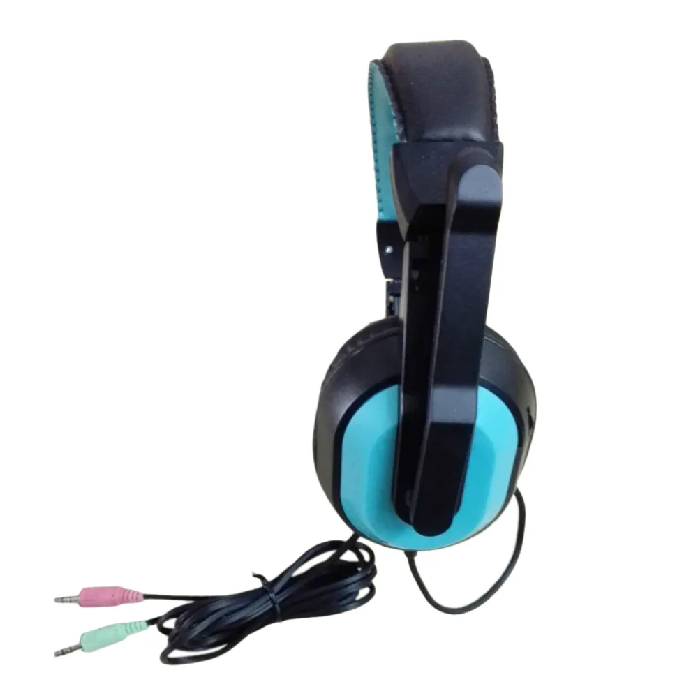 Hot 3D Stereo Gaming Headset 3.5mm Headphones Earphone with Mic PC Computer Laptop Black Blue Auriculares Headset