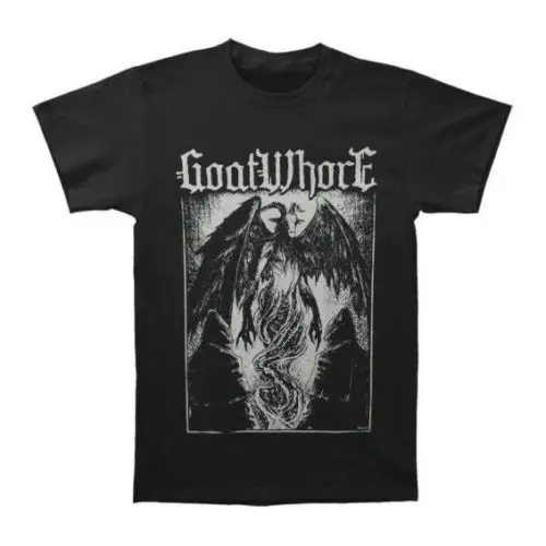Goatwhore Для мужчин в Conjuration футболка черный Размеры S M L XL 2XL 3XL | Мужская одежда