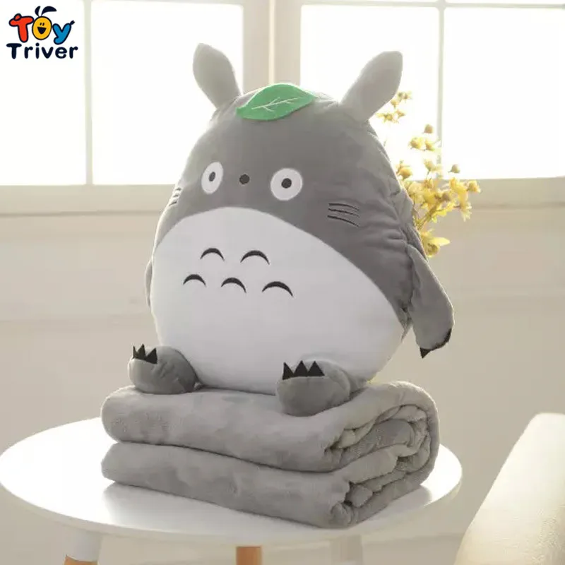 Aliexpress.com : Buy Cute Cartoon Totoro Cat Coral Fleece Air Condition Sofa Office Nap TV ...