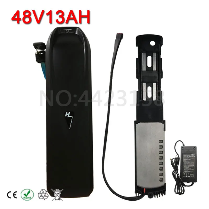 

48V 13AH electric bicycle Lithium ion Battery electric bike 48V Lithium battery with 30A BMS for 350W 500W 750W 1000W motor