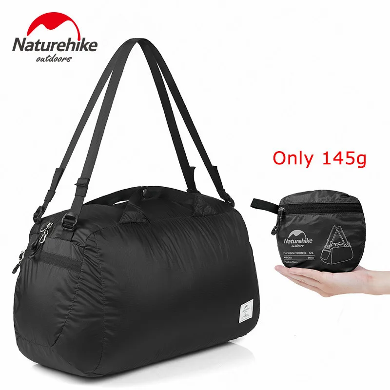 Naturehike сумка для спортзала 32L Складная Водонепроницаемая унисекс Сверхлегкая сумка для досуга дорожная Сумка для кемпинга плавания