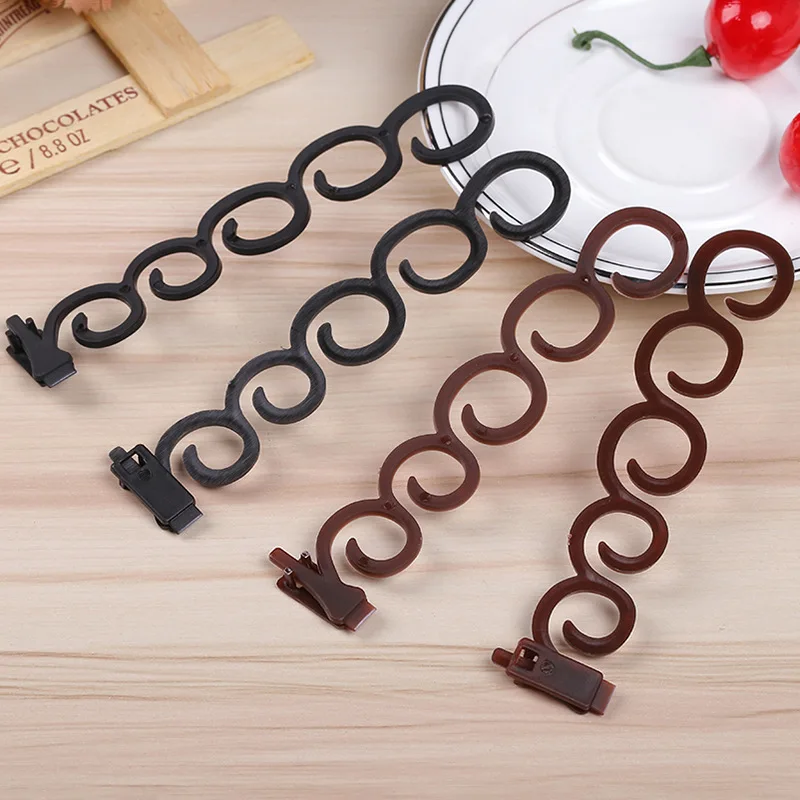 2pcs Magic Hair Clip Braider Stylist Queue Twist Plait Hair Braid DIY Hairstyle Styling Accessories Roller Hair Braiding P0227