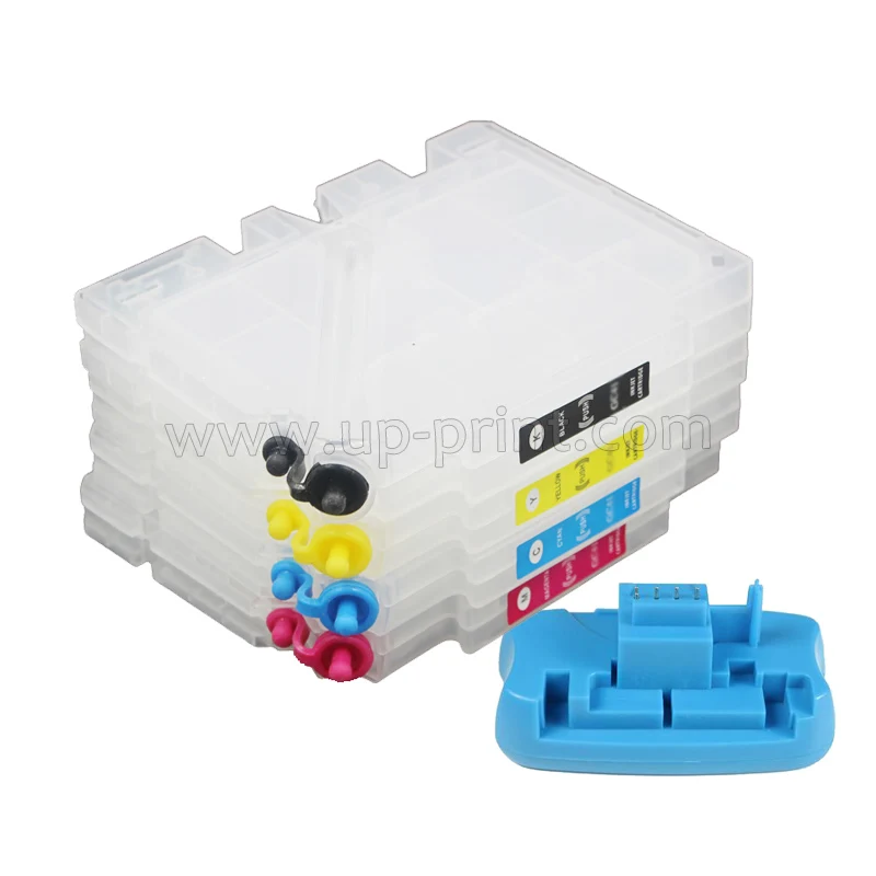 Refillable ink Cartridge For Ricoh GC31 GXE2600 GXE3300 GXE3300N GXE3350N GXE5050N GXE5500 GXE5550N GXE7700 chip &amp resetter | Компьютеры