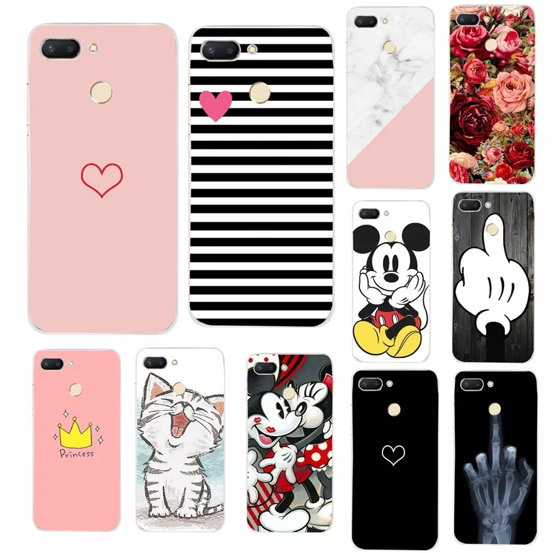 

Soft Case for Xiaomi Redmi 6 4X Note 4 5 Pro TPU Back Phone Cover for Xiaomi REDMI6 Redmi 6A Case Shell for xiaomi redmi6 Fundas
