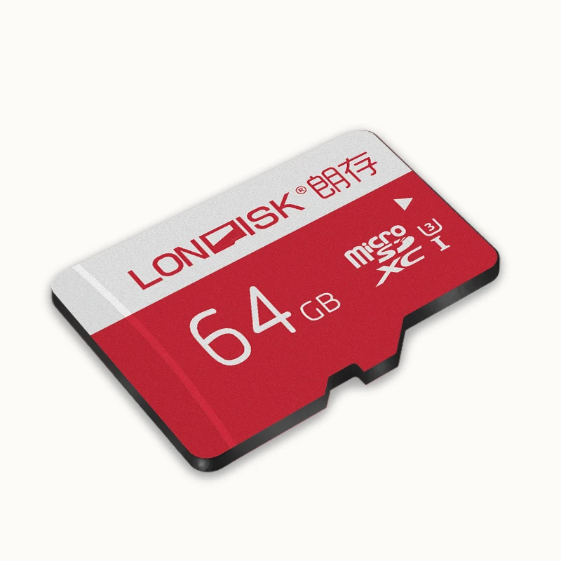 LONDISK 10 Pack micro SD карты 64 Гб класс (C10) UHS I (U1)/UHS (U3) карта памяти microSDHC с sd адаптером (10