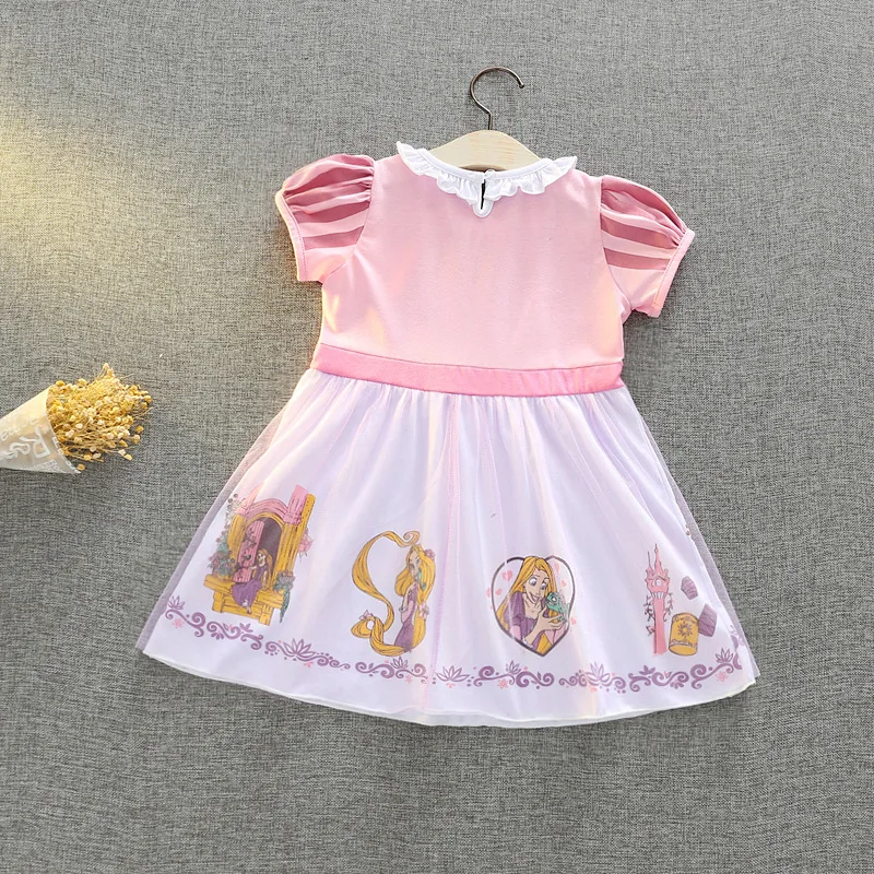 Нарядное платье принцессы для маленьких девочек; карнавальный костюм на Хэллоуин с изображением Минни Маус, Белоснежки, принцессы Софии, Алисы; нарядное платье-пачка для девочек