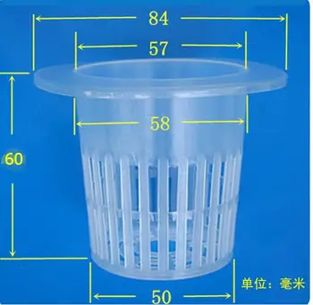 

Free shipping,20pcs/lot,60#,Soilless cultivation vegetables planting equipment planting cup.solid root hydroponics.grow balcony