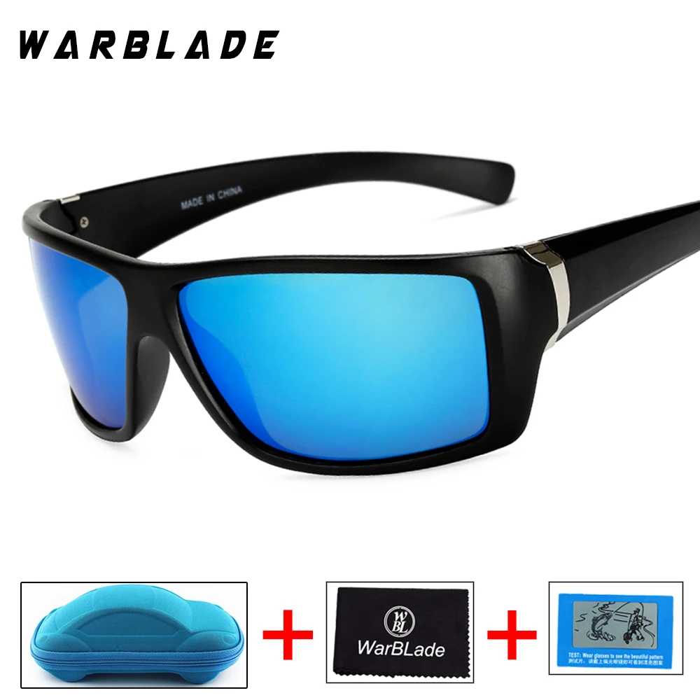 

2018 Mens Sunglasses Polarized Brand Designer Square Sun Glasses Mirrored Beach Oculos De Sol for Vacation with original box