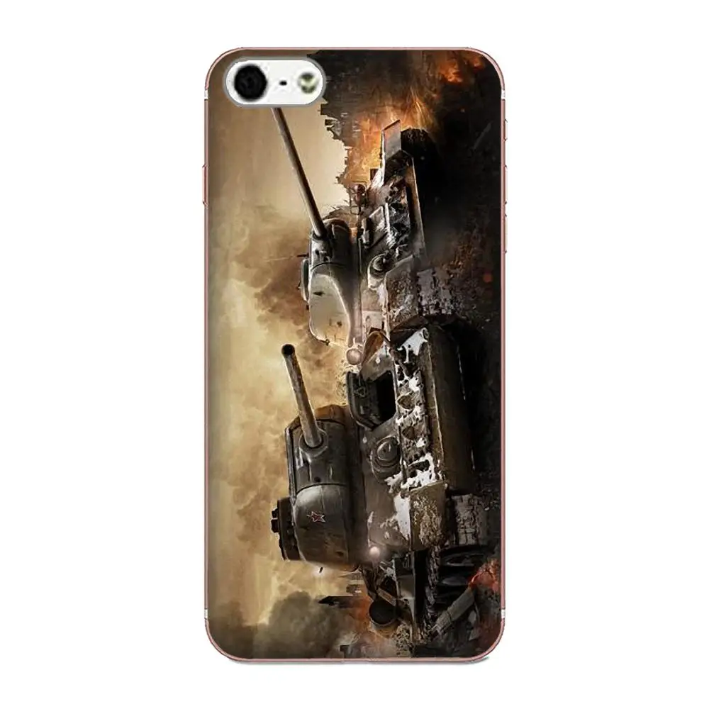 Уникальный Высококачественный чехол для телефона World Of Tanks Game Huawei P8 P9 P10 P20 P30 Mate 7 8 9