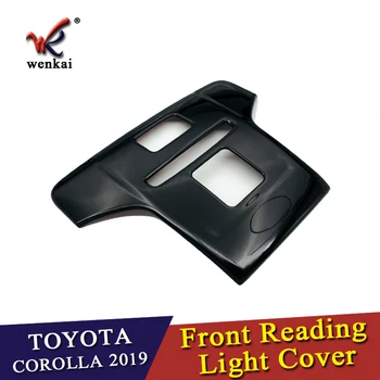 

For 2019 Toyota Corolla Sport Hatch Hatchback Auris Piano Black front interior lamp reading lamp trim cover