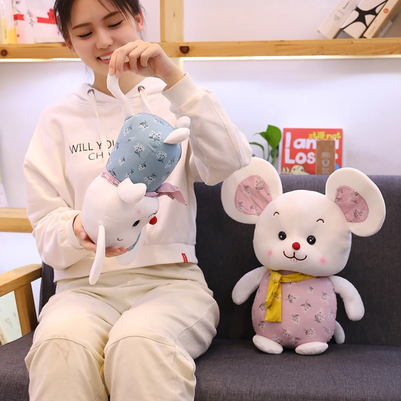 Китайский Зодиак животных для маленьких детей Kawaii милый мягкий плюшевый