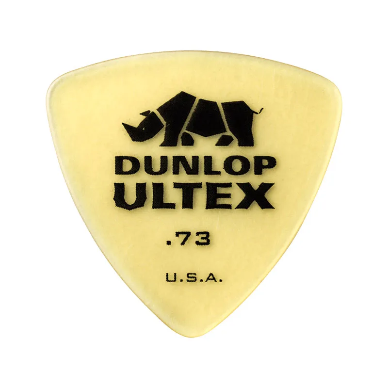 1 шт. Dunlop медиатор для гитары Ultex standard/Sharp/triangle/Plectrum 0,6 мм-1,14 мм медиатор для гитары аксессуары для гитарных частей - Цвет: Triangle 0.73mm