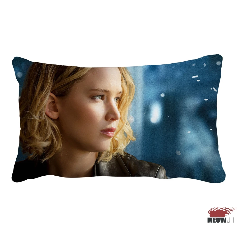 

Jennifer Lawrence Multi Size Rectangle Throw Pillow Case Free Shipping