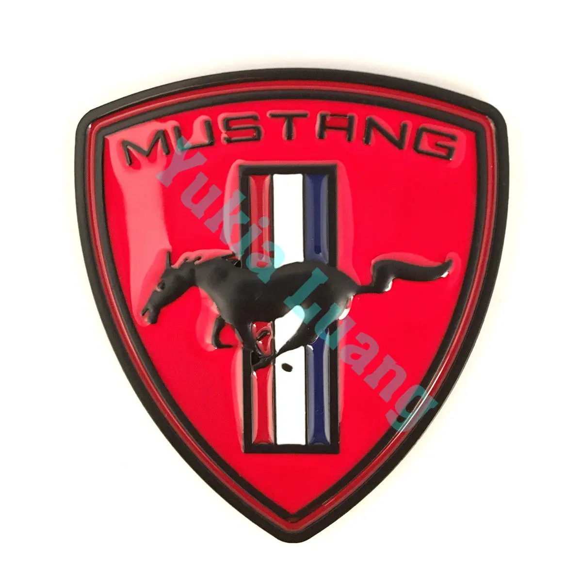 1x Pony Horse Car Body Badge Rear Trunk Emblem Alloy Sticker for