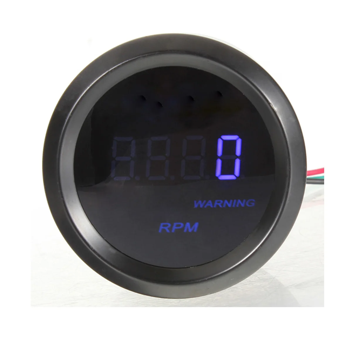 2 inch 52mm Car Auto Tacho Tachometer Gauge Blue Digital LED Meter RPM