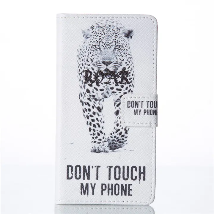 Leopard Одноцветные ретро кожаные чехлы для huawei P8Lite P9Lite P8 P9 Lite P10 Lite P10Lite кошелек с карманом для карт Новое поступление DP99B - Цвет: Leopard