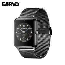 Z50 Smart Uhr mit Sim Einbauschlitz Edelstahl Bluetooth Verbunden Uhr Pulsmesser Schrittzähler für Apple Android Smartwatch