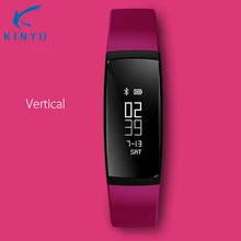 Мониторинг сердечного ритма умный Браслет Bluetooth Шагомер фитнес-трекер умный браслет для IOS Android