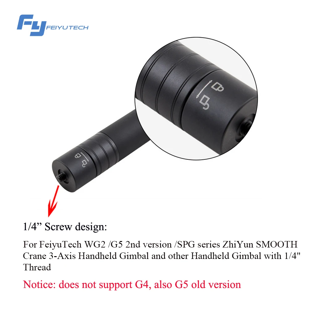 FeiyuTech-V2-700-Reach-Pole-Extension-Bar-for-Feiyu-G5WG2SPG-ZhiYun-SMOOTH-Crane-3-Axes-Handheld-Gimbal-w14-Thread (6)