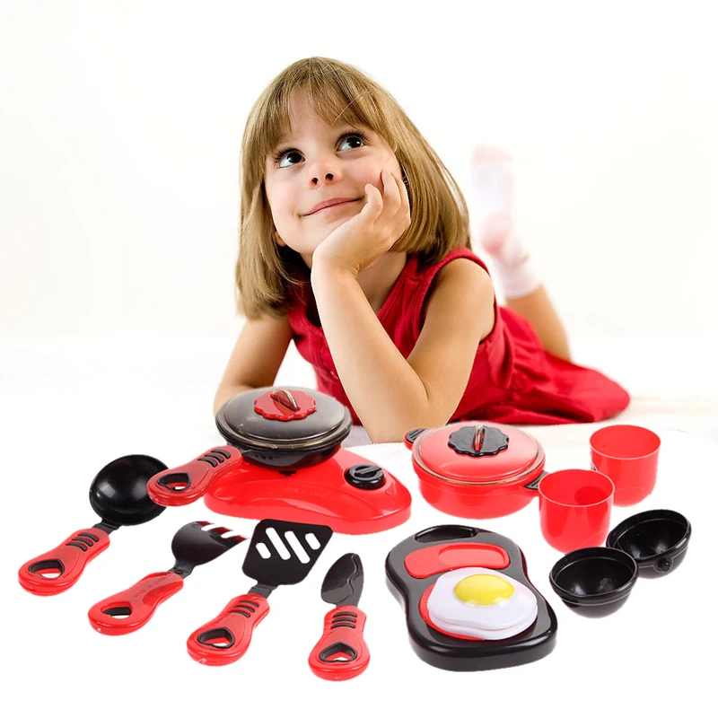 Children Pretend Play DIY Kitchen font b Toys b font Gift Beauty Kitchen Cooking font b