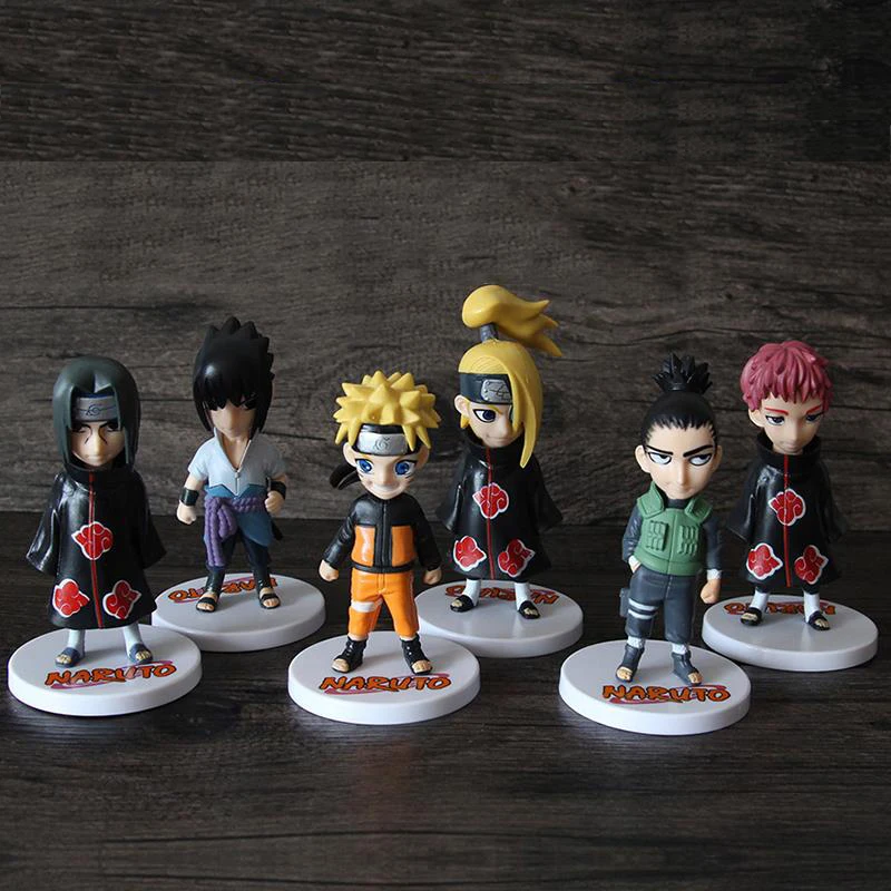 23 стиля все семьи Наруто фигурка аниме SASUKE Какаши Гаара полный набор ПВХ модель