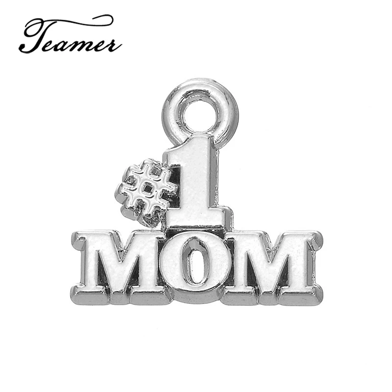 number 1 mom necklace