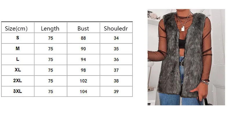 Women's autumn and winter new imitation fur sleeveless shirt vest European and American fashion fashion explosion models women's vest wild (7)