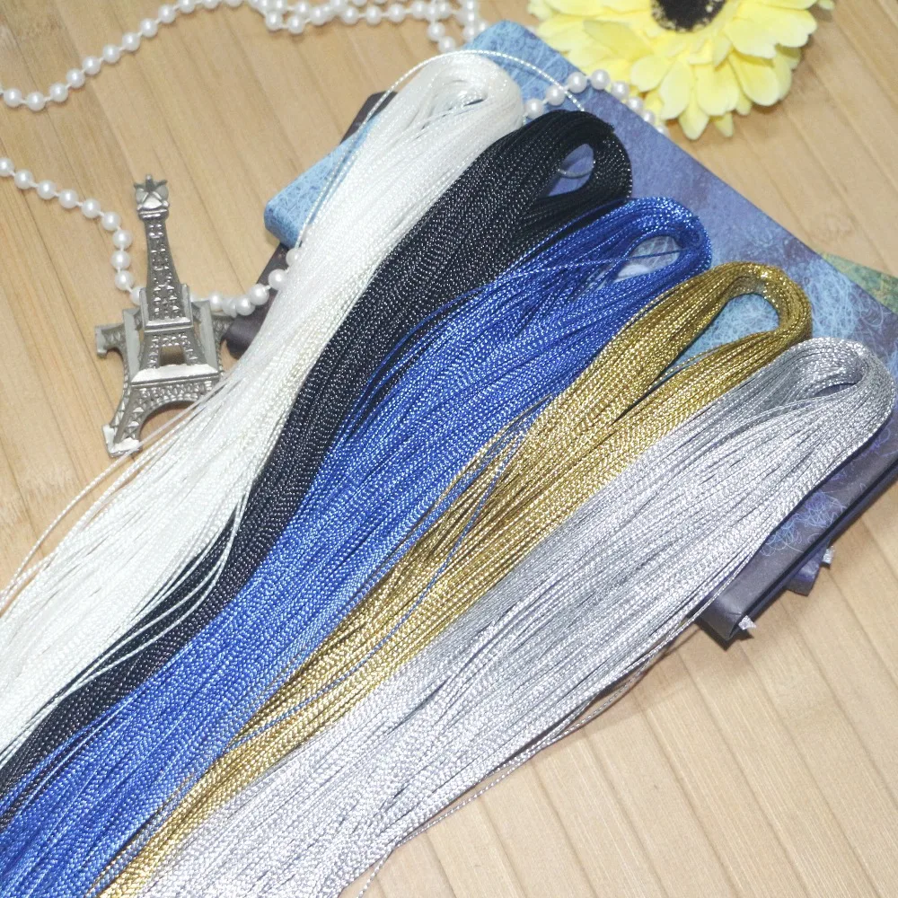 

1MM colorful cord/rope/string 100 yards per roll 11 colors can choose