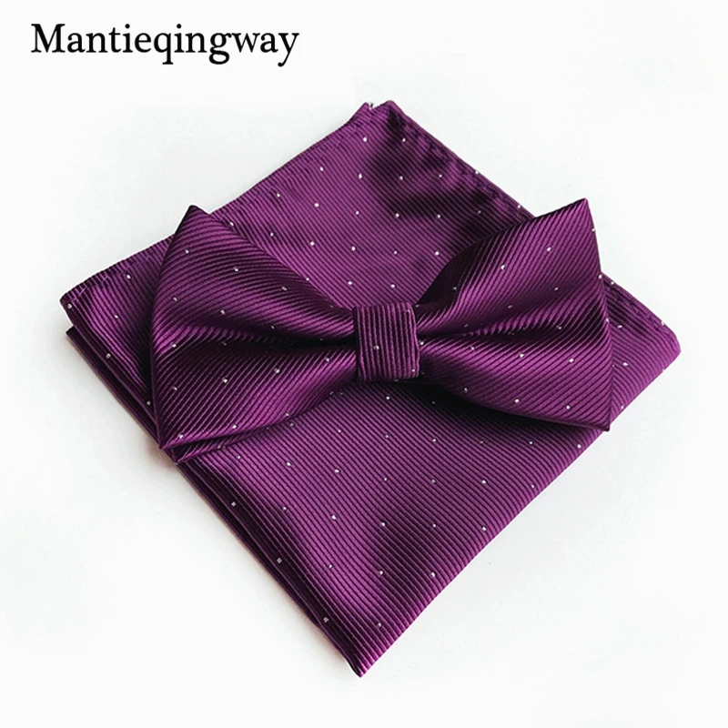 20 цветов бабочкой платок Набор для мужчины Торжественная одежда Бизнес платок галстуки Gravata тонкий полиэстер галстук