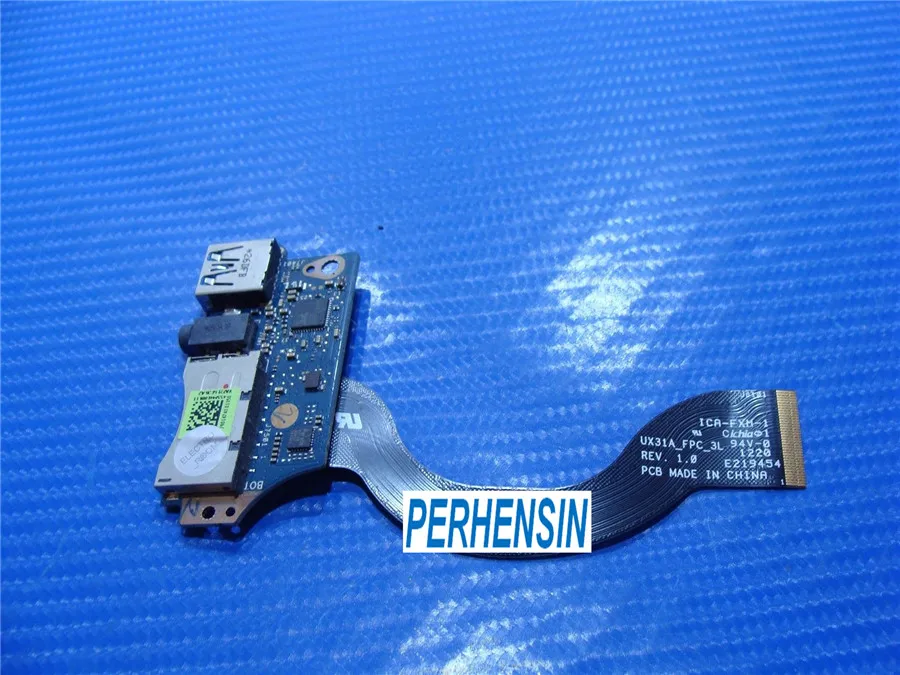 sus Zenbook 13.3 UX31A USB Audio Card Reader Board w Cable 455M4L88L11 2