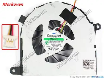 

laptop CPU cooling fan for FOR Dell Inspiron 17R N7110 64C85 FAN MF60120V1-C130-G99 DFS552005MB0T FAA0 064C85 cooler 3PIN