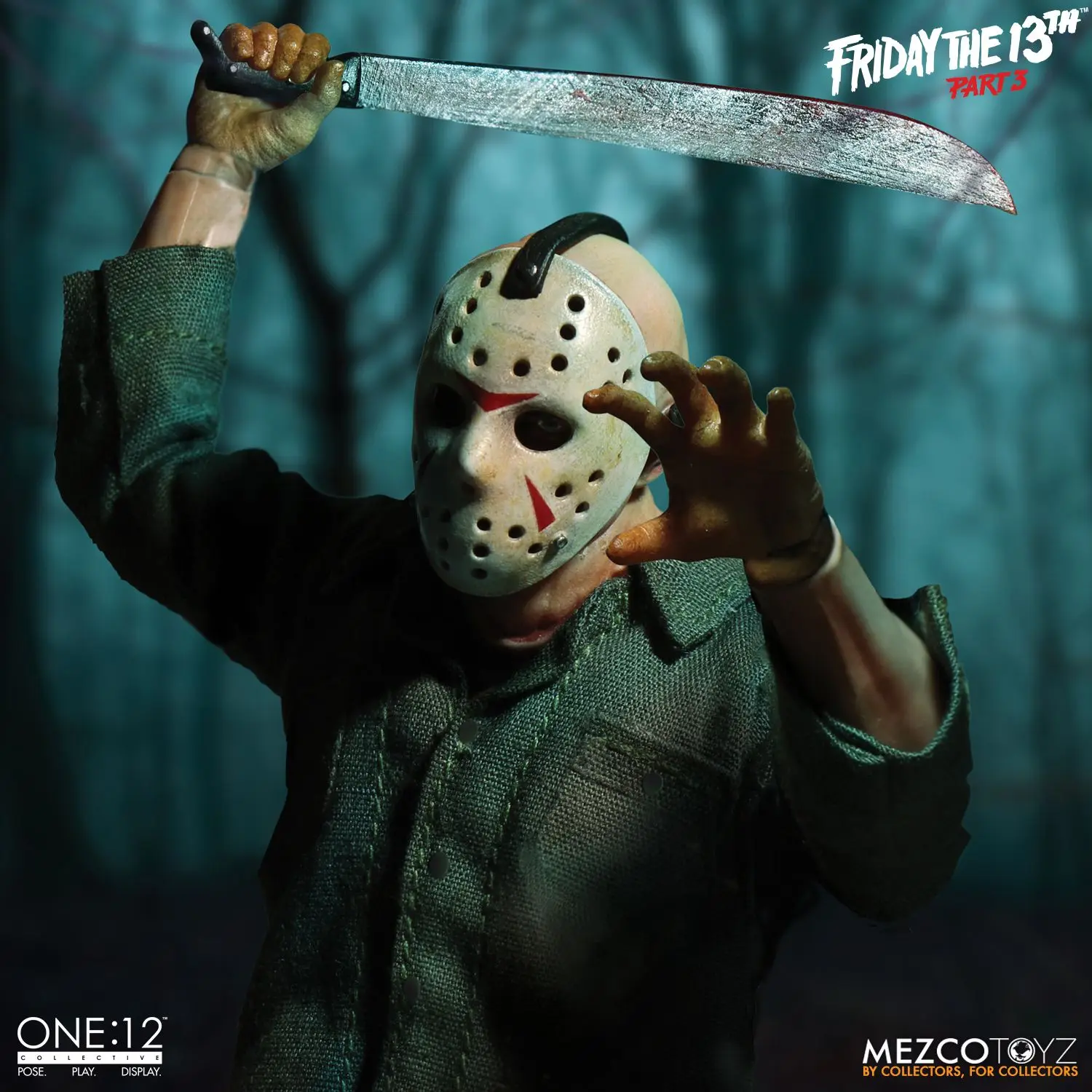 Mezco Toyz 77160 1/12 Джейсон № 13 коллекция пятницы фигурка для фанатов подарок на праздник