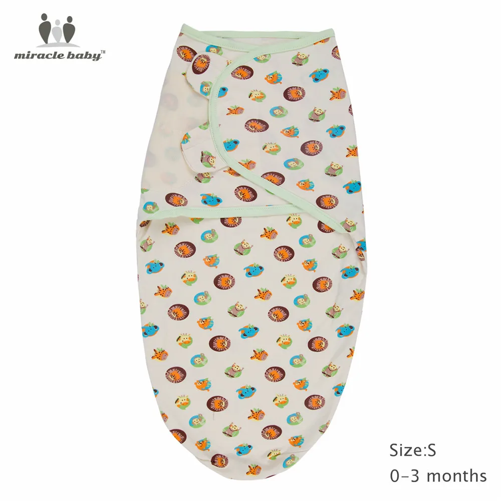 Стиль, детское постельное белье, пеленка, конверт для 0-6 месяцев, хлопок, мягкое детское одеяло и Пеленальное Одеяло, спальный мешок - Цвет: Lion S