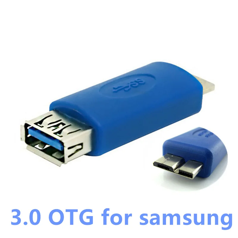 

High Speed Micro USB 3.0 OTG Adapter Cable For Samsung Galaxy S5/Note3 Mini OTG Cable Convertor Free Shipping