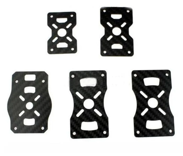 RC airplane quadcopter multicopter motor seat holder 12/16/20/22/25/30mm tube clip pipe clamp carbon board mount plate 4pcs