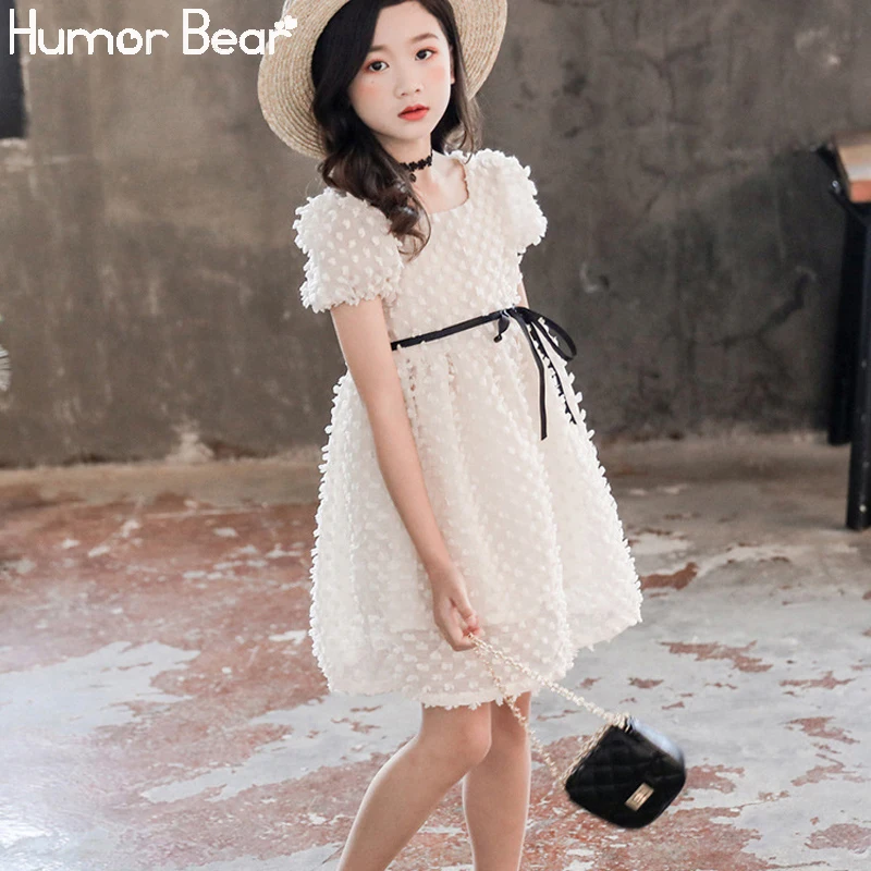 

Humor Bear 2019 Brand New Summer Girls Cotton Princess Dress Party Dress Children Patchwork Dress Big Girl Children Clothes