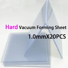 Жесткий тип вакуумное формование зубов листы без пузырьков лабораторные материалы 1,0 мм толщиной 20 шт./партия